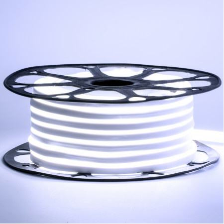 LED неон 220В белый холодный AVT-1 smd2835 120led/м 7Вт/м IP65, 1м