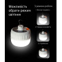 Подвесная лампа с солнечной панелью аккумуляторная кемпинговая на крючке 5V LED USB 20 Вт