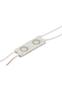 Модуль МТК 12V белый холодный 2led smd5730 1Вт IP65