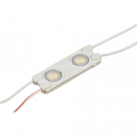 Модуль МТК 12V белый холодный 2led smd5730 1Вт IP65