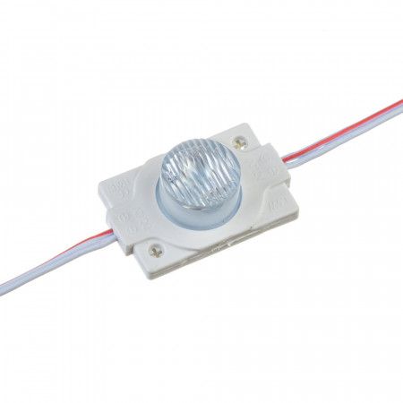 LED модуль инжекторный 12В белый 1led smd3030 1.5Вт IP65