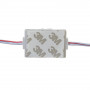 LED модуль инжекторный 12В белый 1led smd3030 1.5Вт IP65