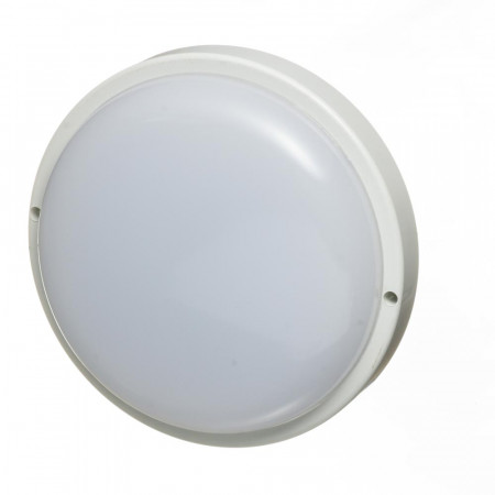 Светодиодный led светильник для ЖКХ 12Вт круг 6000К IP40