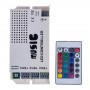 Контроллер музыкальный для светодиодной ленты RGB 9А 108 Вт, (RR 24 кнопки)