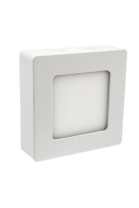 Светодиодный led светильник накладной 6Вт квадрат 4000К IP20
