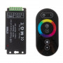 Контроллер черный для светодиодной ленты RGB 18А 216Вт, (6 кнопок)