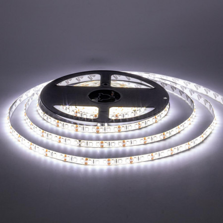 LED лента 12В AVT нейтральная белая smd 3528 60led/м IP20, 1м