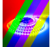 LED лента 12В RGB AVT smd 5050 60led/м IP65, 1м