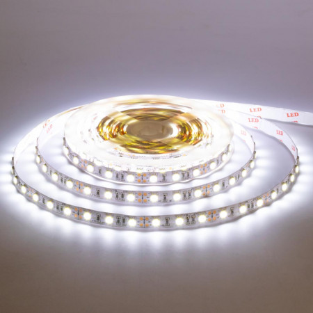 LED лента 12В AVT белая smd 5050 60led/м IP65, 1м