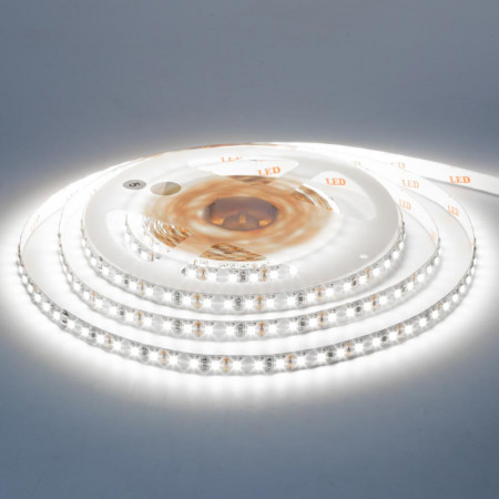 LED лента 12В AVT белая smd 2835 120led/м IP65, 1м