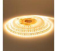 LED лента 12В AVT теплая белая smd 2835 120led/м IP65, 1м