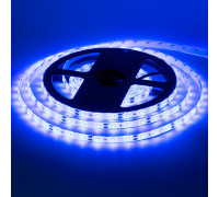 LED лента 12В синяя smd 2835 60led/м IP20, 1м
