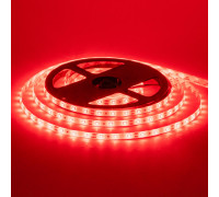 LED лента 12В красная smd 2835 60led/м IP20, 1м
