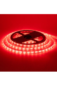 LED лента 12В красная smd 2835 60led/м IP65, 1м