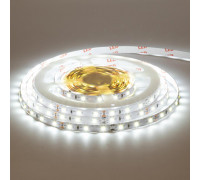 LED лента 12В Motoko белая smd 2835 60led/м IP20, 1м