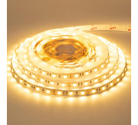 LED лента 12В Motoko теплая белая smd 5050 60led/м IP20, 1м