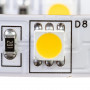 LED лента 12В Motoko теплая белая smd 5050 60led/м IP20, 1м
