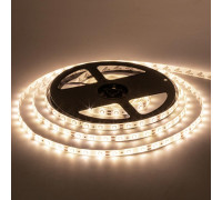 LED лента 12В теплая белая smd 2835 60led/м IP65, 1м