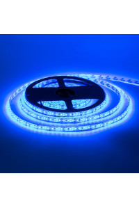 LED лента 12В синяя smd 2835 120led/м IP65, 1м