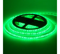 LED лента 12Взеленая smd 2835 120led/м IP20, 1м