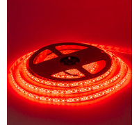 LED лента 12В красная smd 2835 120led/м IP20, 1м