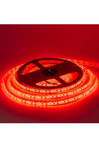 LED лента 12В красная smd 2835 120led/м IP20, 1м