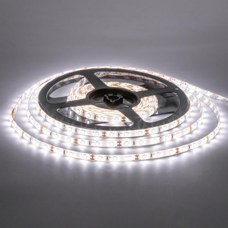 LED лента 12В белая smd 2835 120led/м IP20, 1м