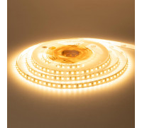 LED лента 12В теплая белая smd 2835 120led/м IP20, 1м