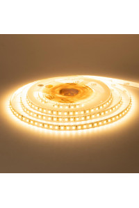 LED лента 12В теплая белая smd 2835 120led/м IP20, 1м