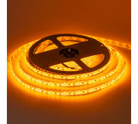 LED лента 12В желтая smd 2835 120led/м IP20, 1м