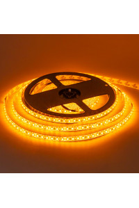 LED лента 12В желтая smd 2835 120led/м IP20, 1м