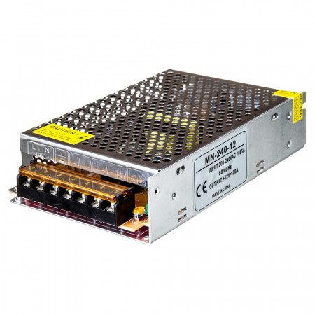 Блок питания 12В MN 20А 240Вт IP 20