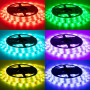 LED лента 12В RGB smd 5050 30led/м IP65, 1м