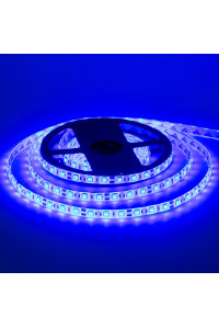 LED лента 12В синяя smd 5050 60led/м IP20, 1м