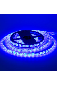 LED лента 12В синяя smd 5050 60led/м IP65, 1м