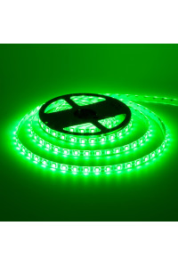 LED лента 12В зеленая smd 5050 60led/м IP65, 1м