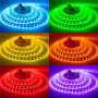 LED лента 12В RGB smd 5050 60led/м IP20, 1м