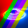 LED лента RGB 12В Motoko smd 5050 60led/м IP20, 1м