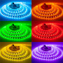 LED лента RGB 12В Motoko smd 5050 60led/м IP20, 1м
