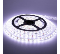 LED лента 12В белая smd 5050 60led/м IP20, 1м
