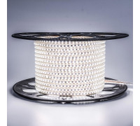 LED лента 220В белая AVT smd 2835 120led/м 4Вт/м IP65, 1м