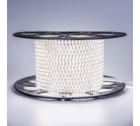LED лента 220В белая smd 2835 120led/м 12Вт/м IP65, 1м