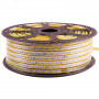 LED лента 220В желтая smd 2835 120led/м 12Вт/м IP65, 1м