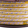 LED лента 220В желтая smd 2835 120led/м 12Вт/м IP65, 1м