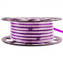 LED лента 220В фиолетовая smd 2835 120led/м 12Вт/м IP65, 1м