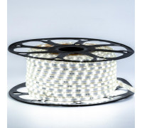 LED лента 220В нейтральная белая smd 3014 120led/м 5,5Вт/м IP65, 1м
