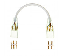 Коннектор для светодиодного неона AVT RGB 220В smd5050 (2 разъема+2 шт. 4pin) с проводом