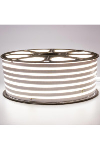 LED неон 220В белый smd2835 120led/м 12Вт/м IP65, 1м
