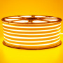 LED неон 220В желтый smd2835 120led/м 12Вт/м IP65, 1м