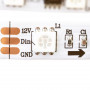 LED лента адресная AVT 12В smd 5050 tm1903 60led/m IP20, 1м